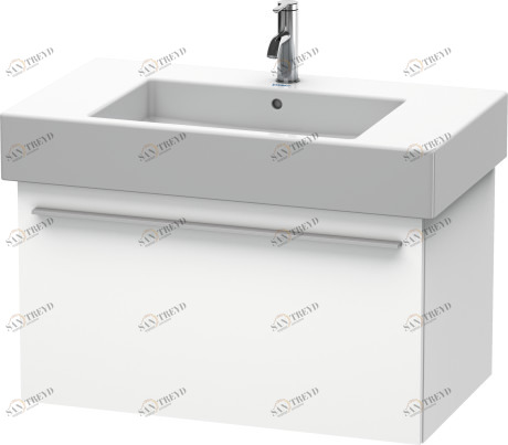 XL605201818 Тумбочка подвесная X-Large #XL6052 800 x 468 мм Белый матовый, декор Duravit
