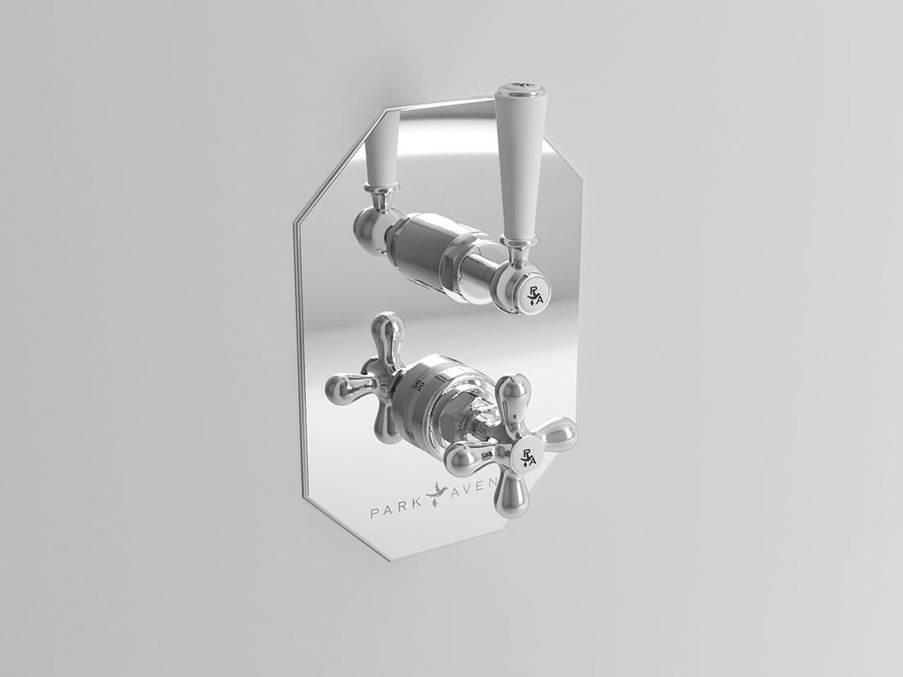 Смеситель для душа с 2 отверстиями и переключателем Park Avenue Astaire ARCH-00092419 - Вид №1