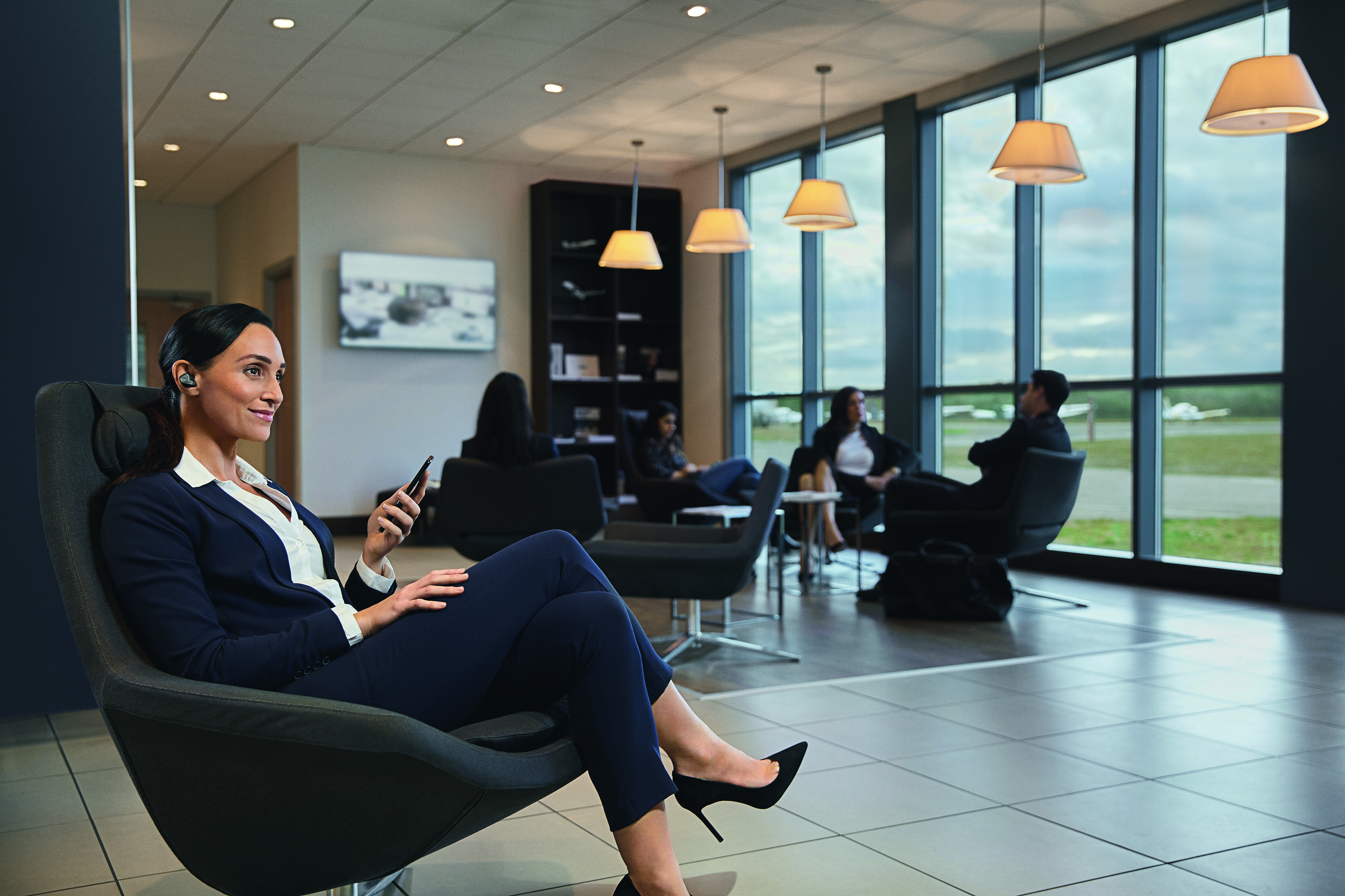 6598-832-209 evolve 65t, titanium black, uc Jabra Santreyd  - Вид №9