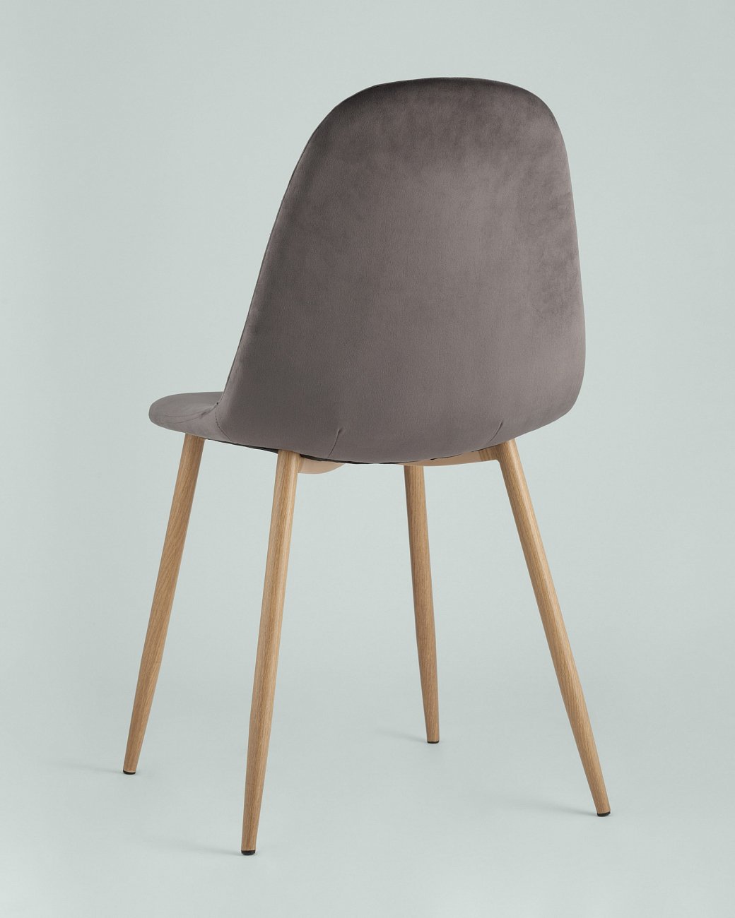 Стул со спинкой серый "Валенсия" STOOL GROUP ДИЗАЙНЕРСКИЕ, ИНТЕРЬЕРНЫЕ 00-3946203 Серый  - Вид №4