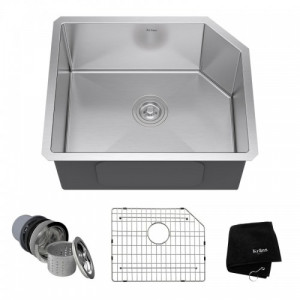 KHU121-23 Мойка кухонная прямоугольная Krausru