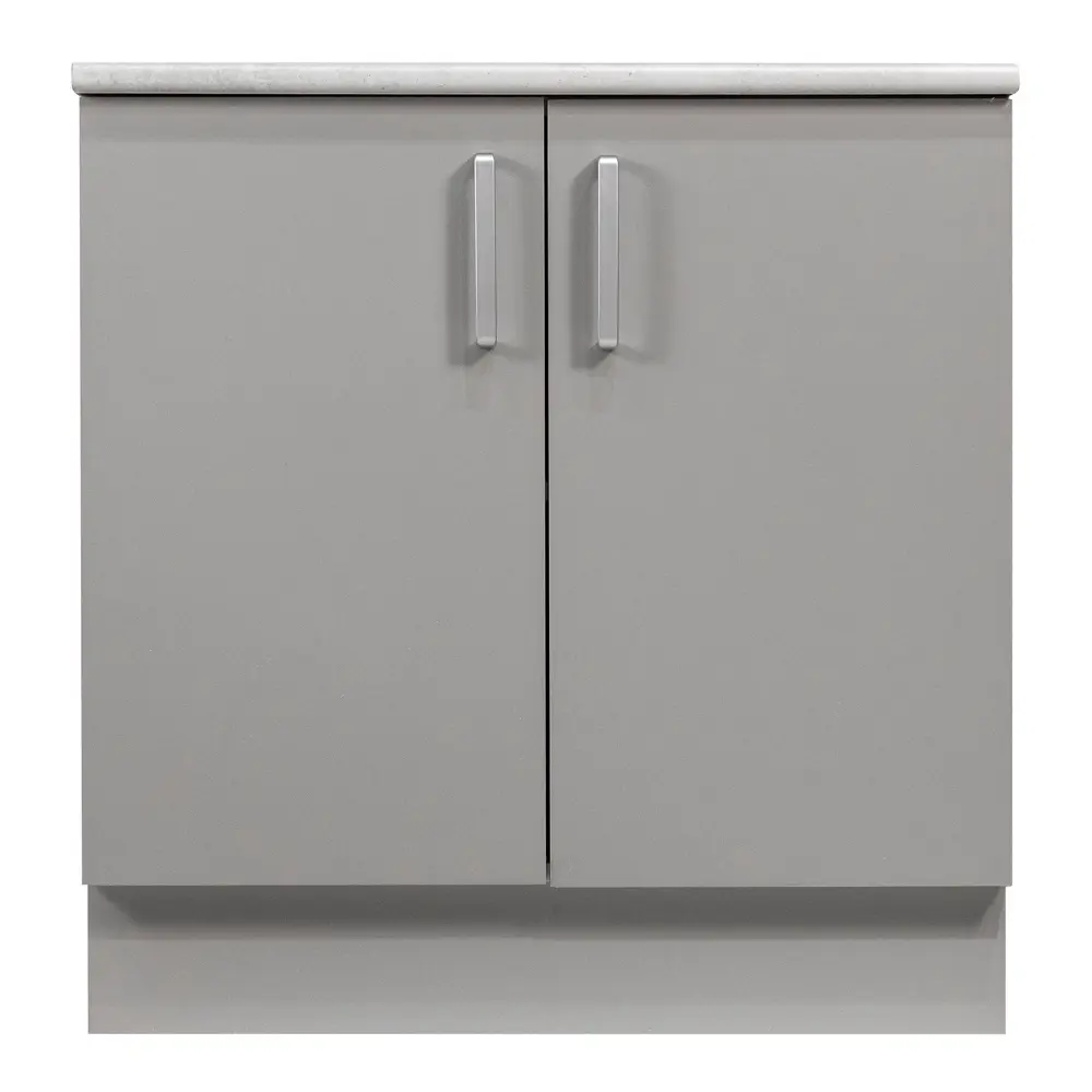 Кухонный шкаф напольный Нарбус 80x85x60 см ЛДСП цвет серый Santreyd STLM-2132028 - Вид №2