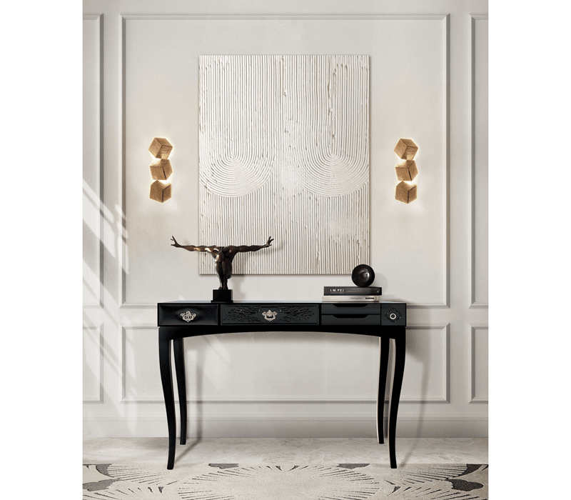 0-019 Сохо черная консоль Boca Do Lobo  - Вид №10