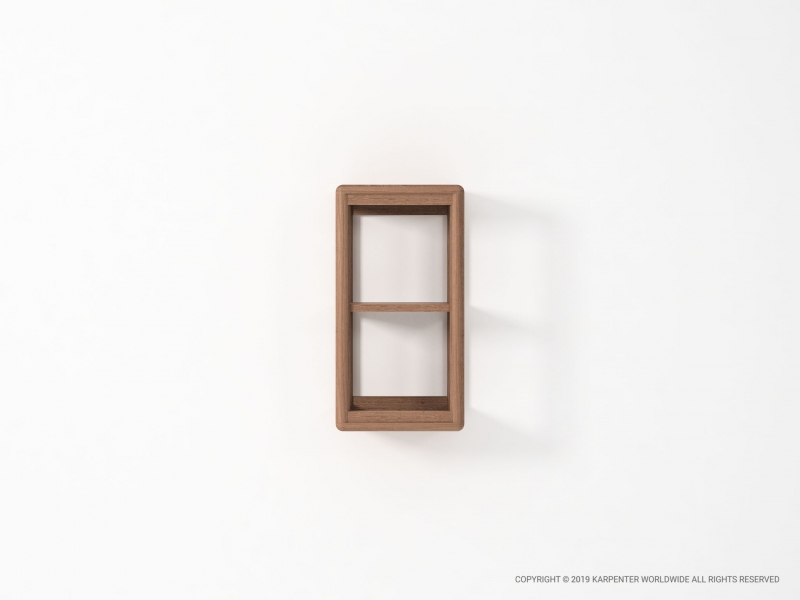 545_1104 Подвесной стеллаж с двойным отделением Karpenter Dæk 