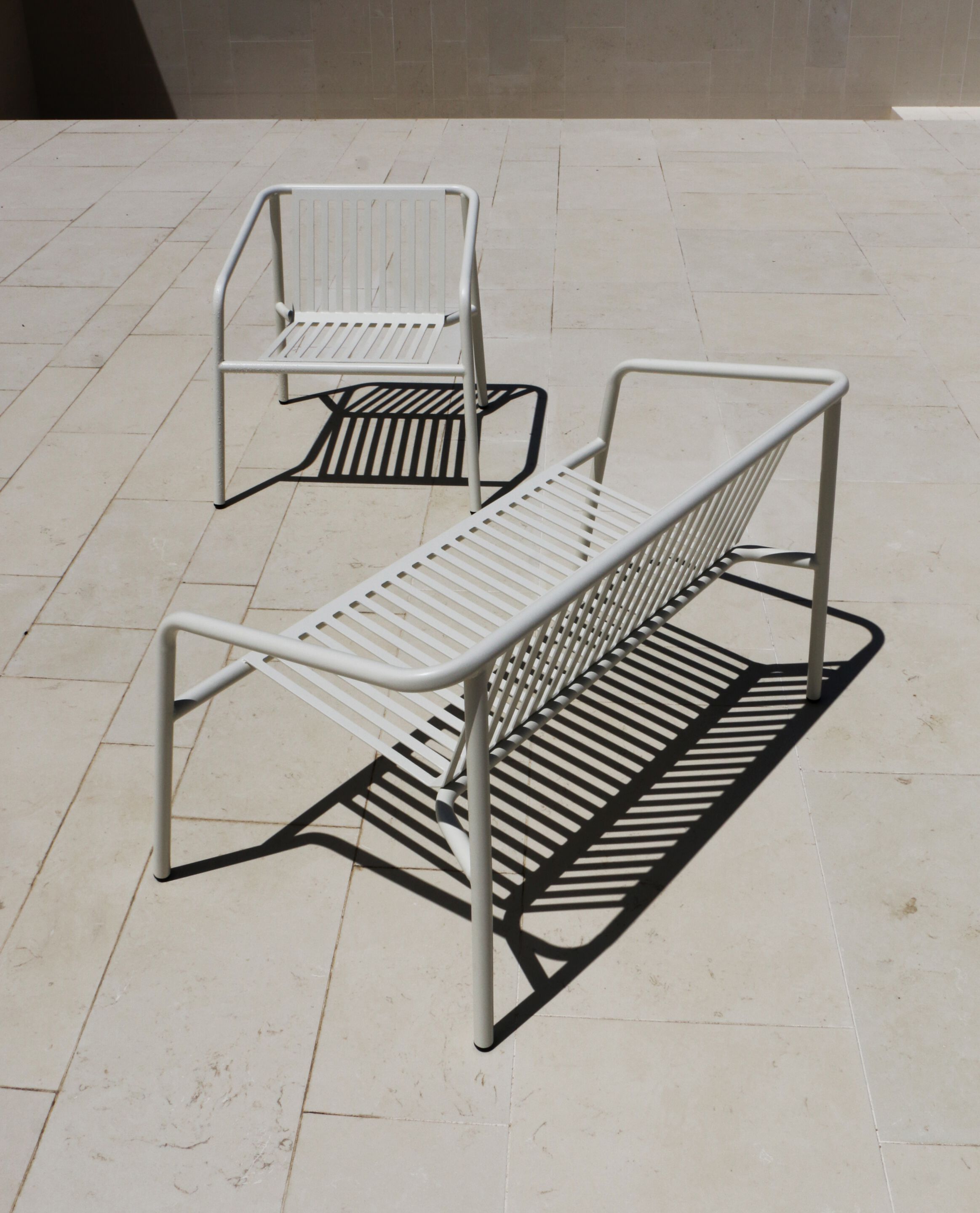 Алюминиевый садовый стул с подлокотниками Branca Lisboa Erva ARCH-00100316 - Вид №2