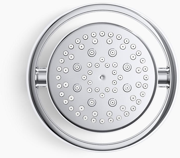 KOHLER Многофункциональная настенная насадка для душа Flipside 2,5 галлона в минуту K-15996-CP  - Вид №2