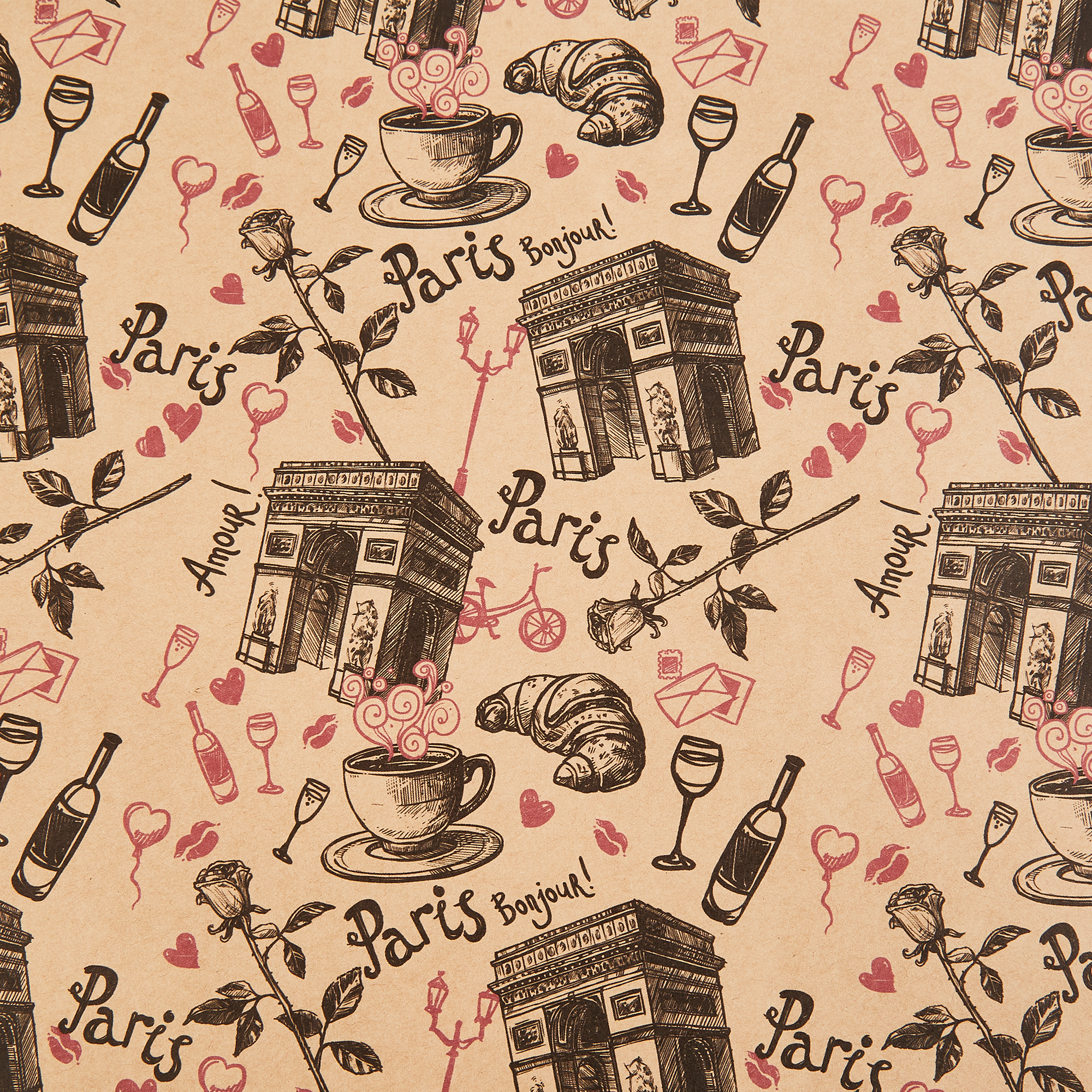 85631246 Упаковочная бумага «Чайку» 70 см STLM-0064713 СИМФОНИЯ 