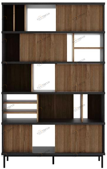 Ethnicraft Книжный шкаф из тика Oscar 10144