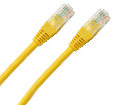 UTPCH10MYLY Copper patch cord, category 5e, yellow u Panduit Santreyd 