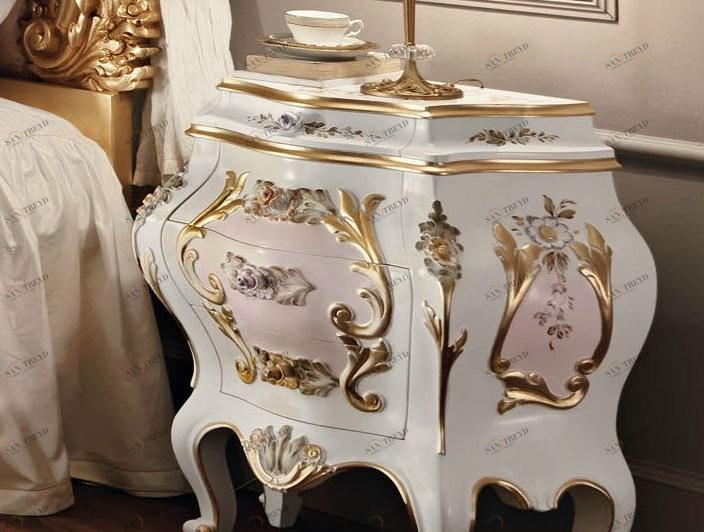 Modenese Gastone Лаковая прикроватная тумба с ящиками Villa venezia sun-id-1478655