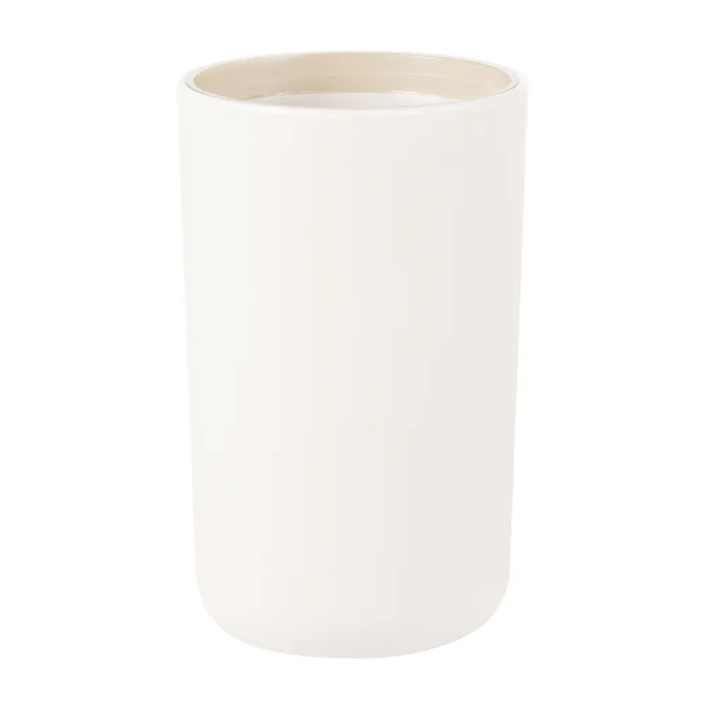 Стакан для зубных щёток настольный Vidage «Parma» пластик цвет бежевый STLM-2014963