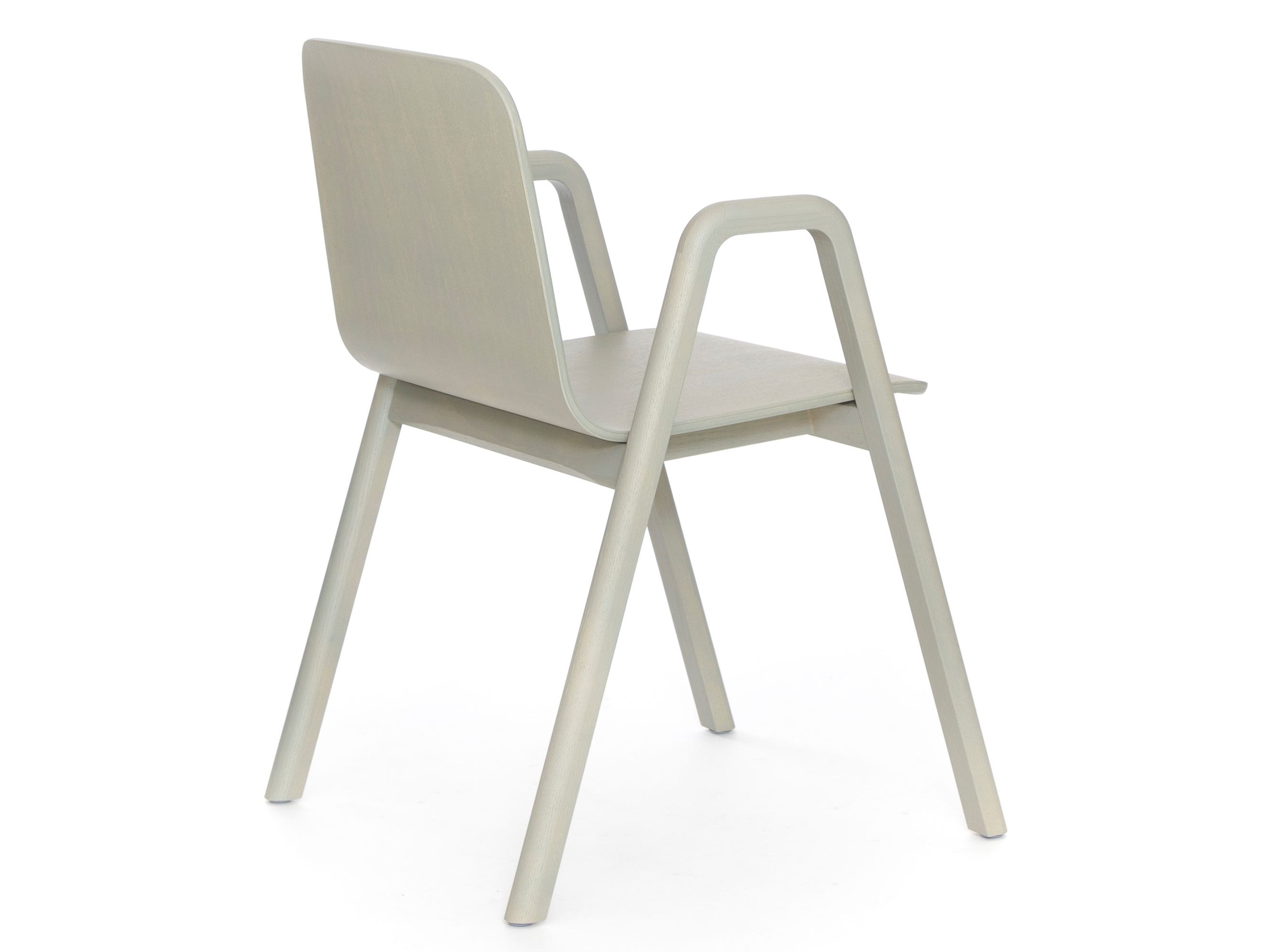 Деревянный штабелируемый стул с подлокотниками Inno Naku ARCH-00092076 - Вид №9