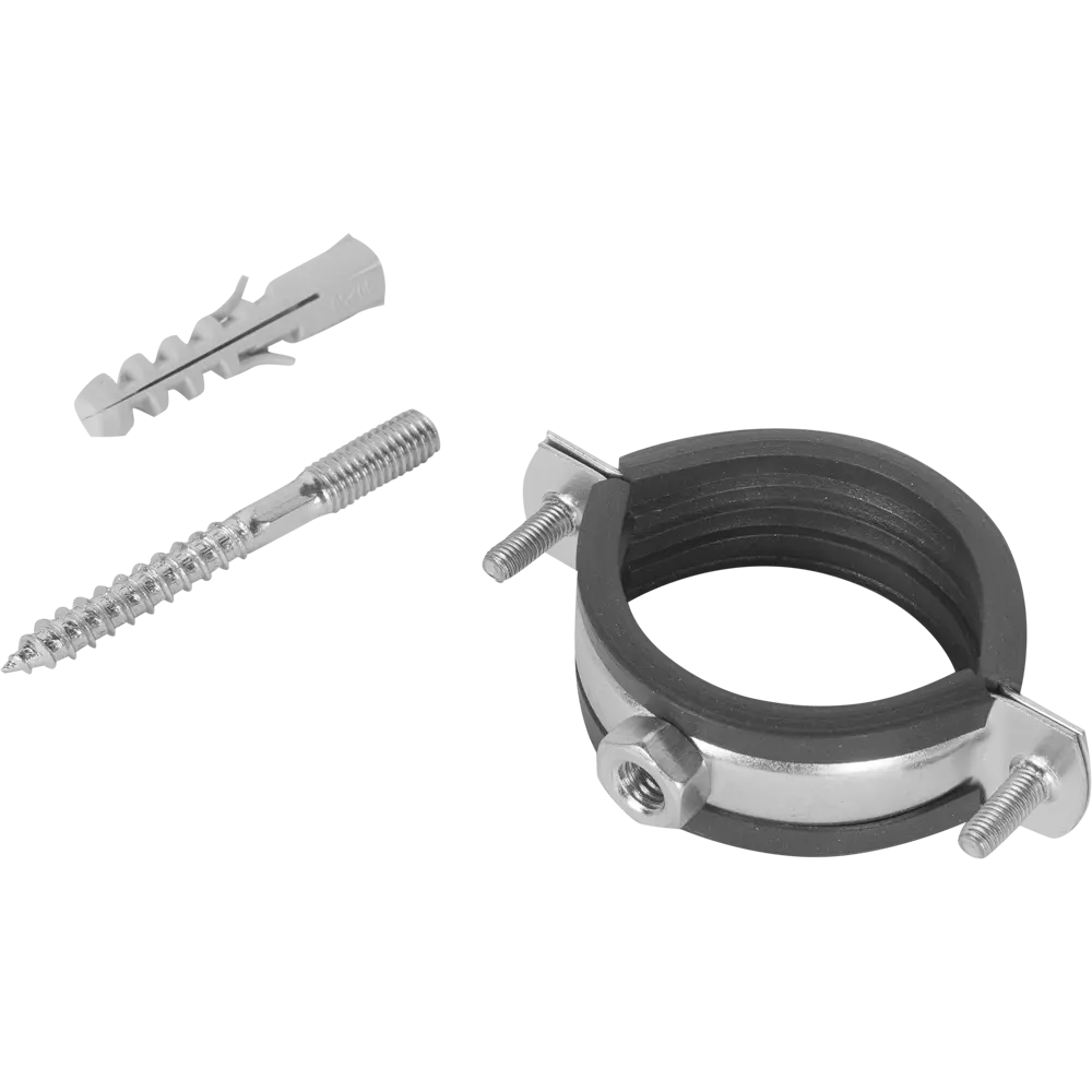 Хомут металлический в комплекте 1 1/2" 47-51 мм Santreyd STLM-2146235 - Вид №3