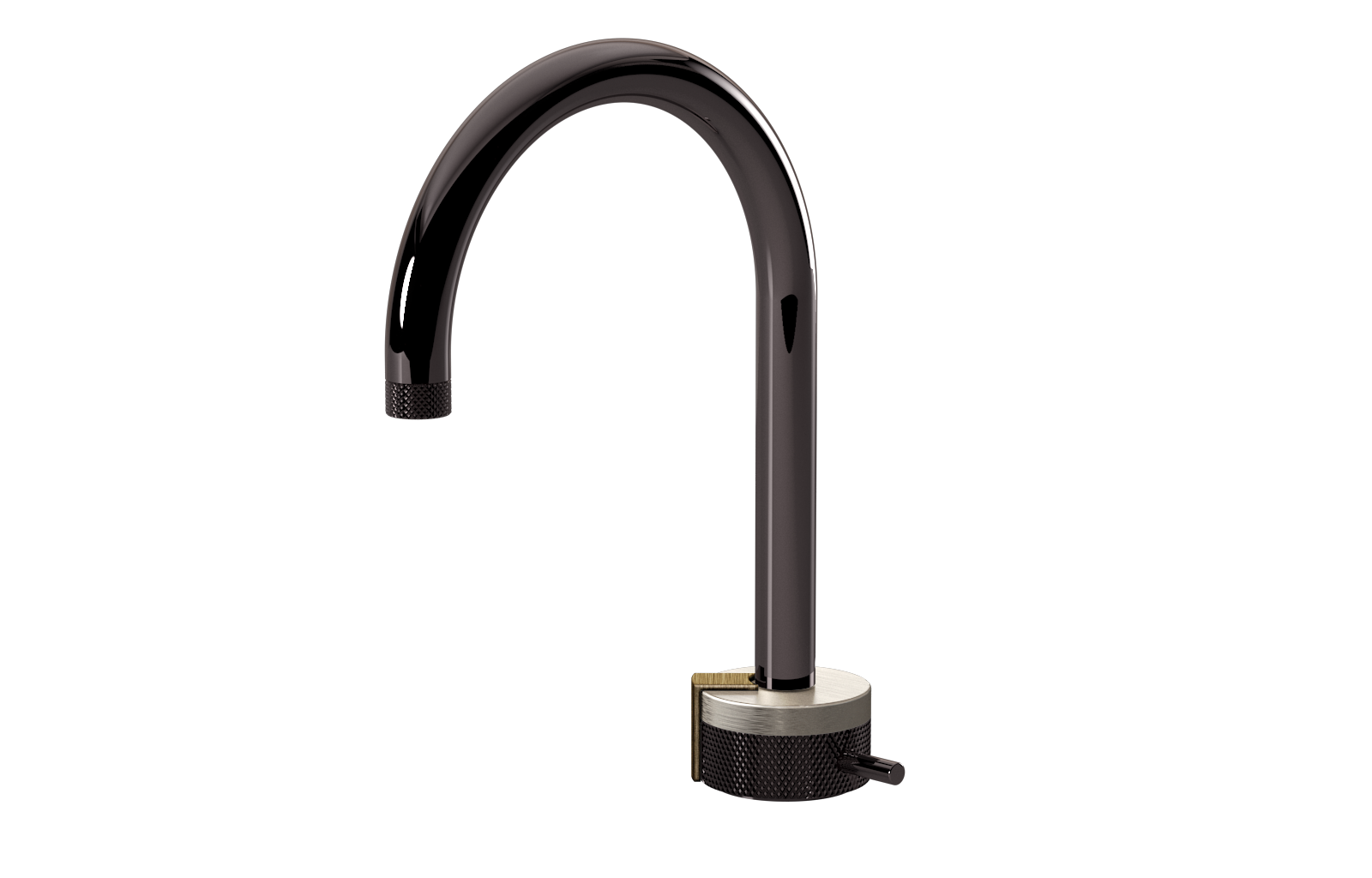 E-11502-R1BNi-L2VBB-OX Однорычажный прогрессивный смеситель для раковины - излив 16см GRAFF MOD+
