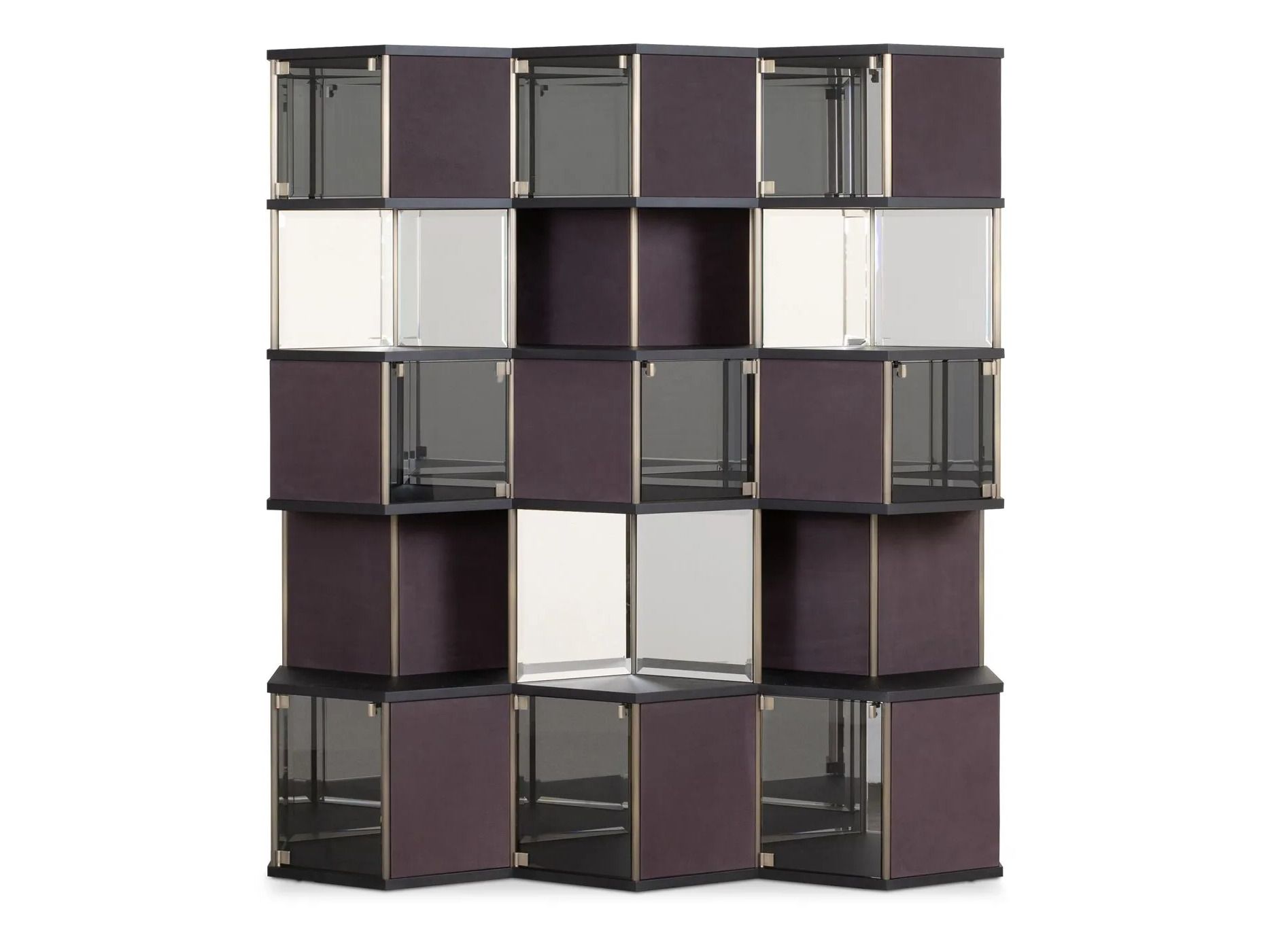 Книжный шкаф с двусторонним напольным покрытием Baxter HIVE ARCH-00045786