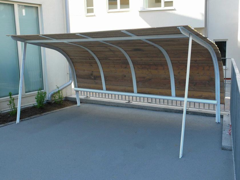 Nola Industrier Укрытие из стали и дерева для велосипедов и самокатов sun-id-1483360 - Вид №5