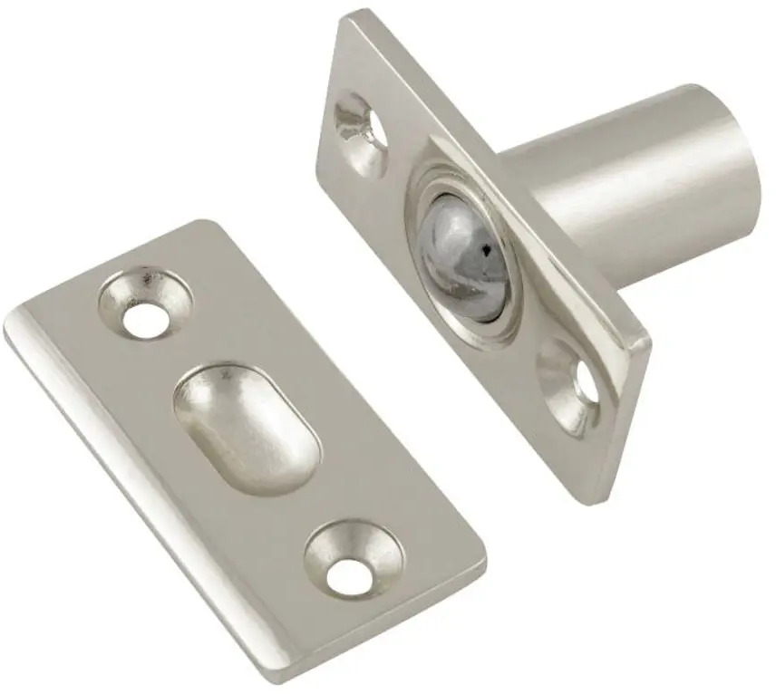 НОРА-М Защелка шариковая ЗШ2 для межкомнатных дверей матовый никель 84749474