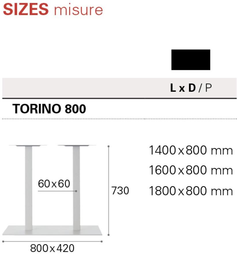 Nitesco Прямоугольный стол Torino sun-id-1390059 - Вид №4