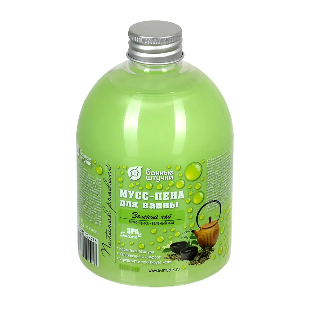 Пена для ванны Банные Штучки "Зеленый чай" 500 мл STLM-2068842 - Вид №1