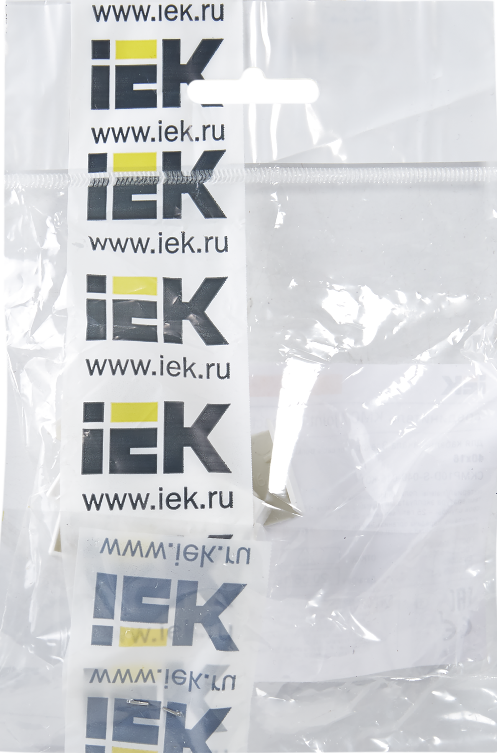 82377863 Соединение для кабель-канала КМС 40х16 мм цвет белый 4 шт. STLM-0025843 IEK  - Вид №2