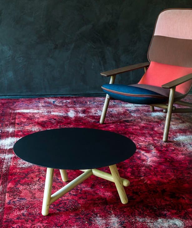 Круглый деревянный журнальный столик MOROSO Klara ARCH-00126242 - Вид №5