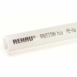 Труба полиэтиленовая с кислородным барьером PE-Xa/EVAL RAUTITAN his REHAU 16х2.2 бухта 100 м