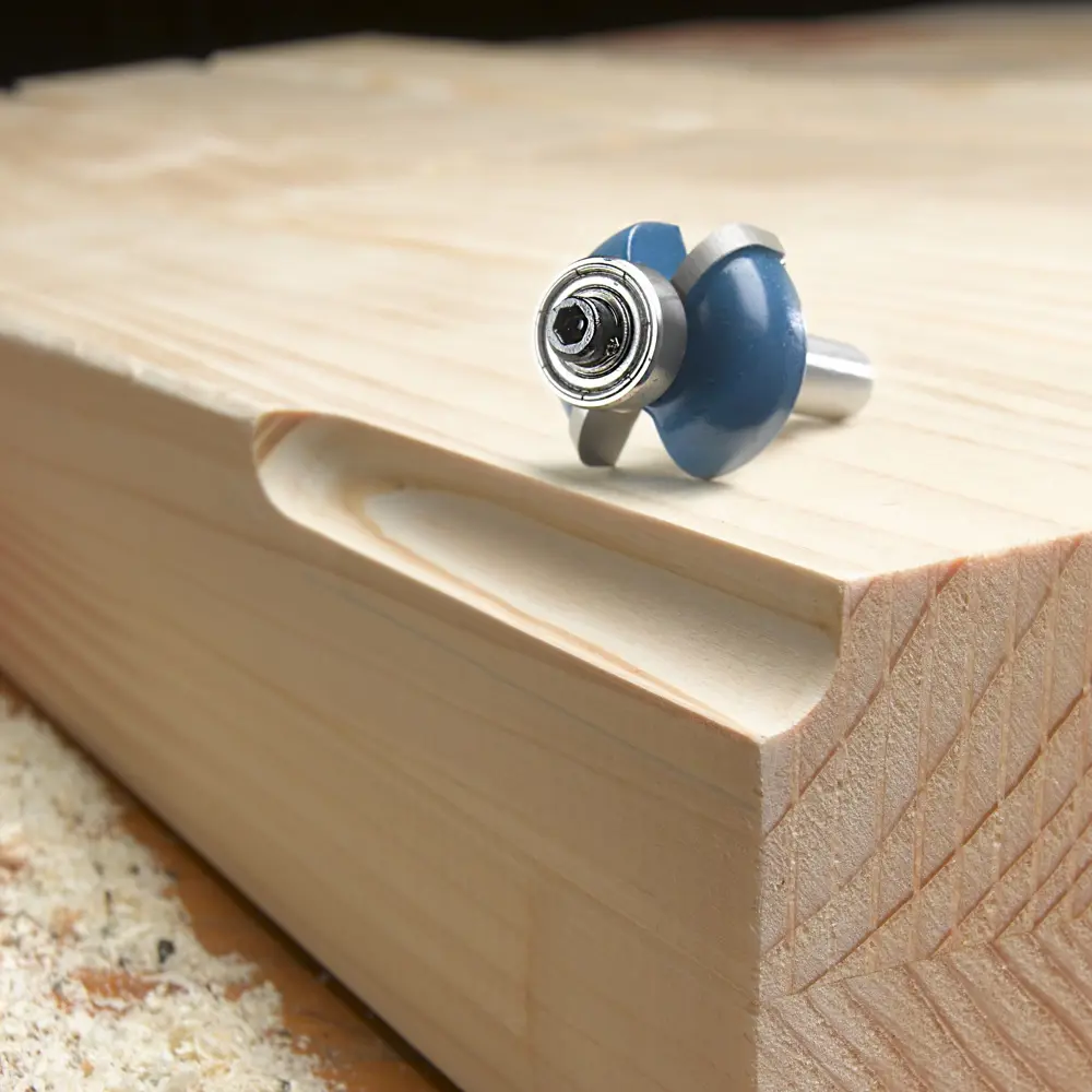 Фреза фигурная с подшипником KWB 755920 25.7 мм хвостовик 8 мм Santreyd STLM-2073957 - Вид №2