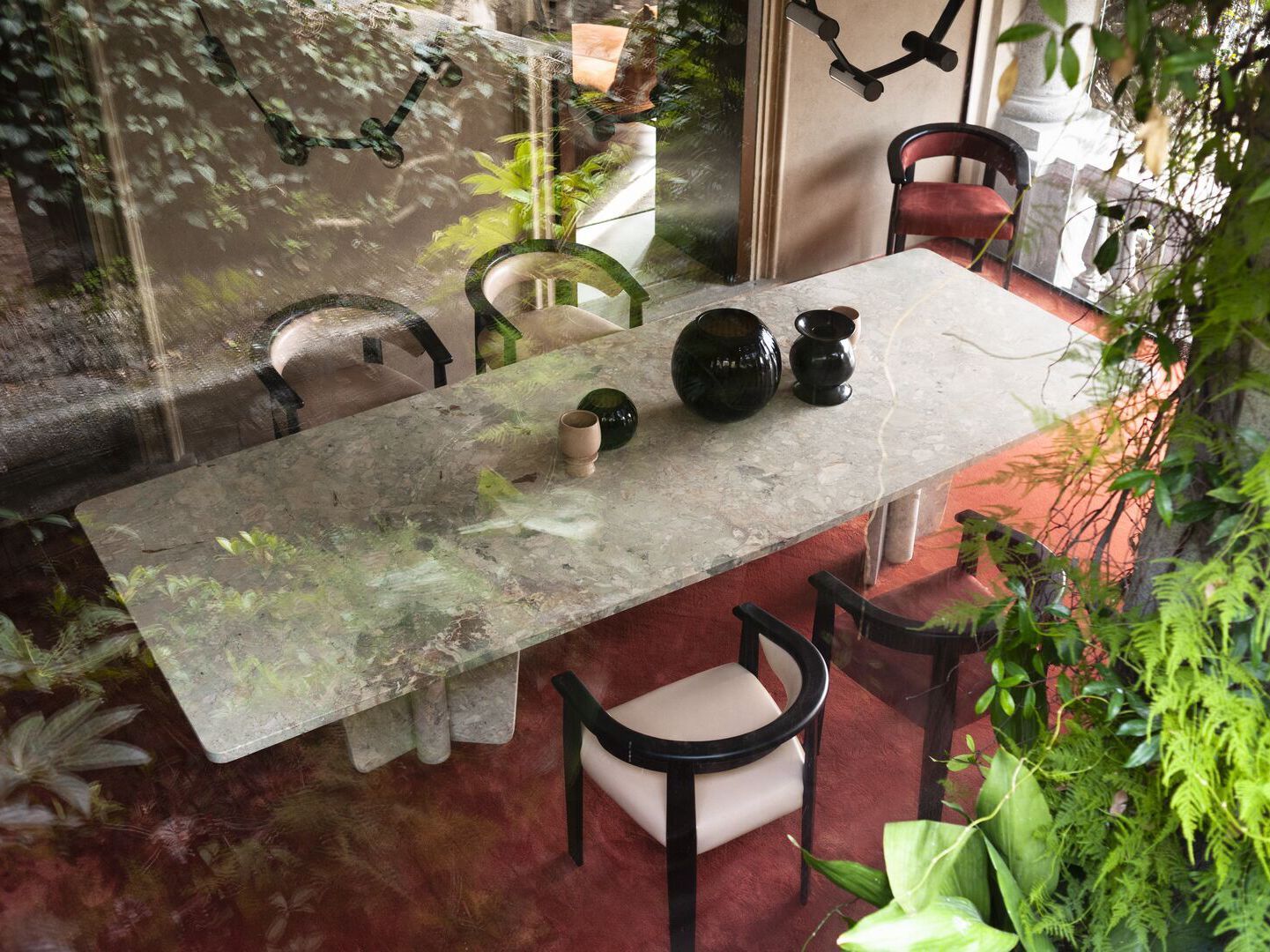 Мягкий стул из массива дерева Baxter AFRA ARCH-00005979 - Вид №2