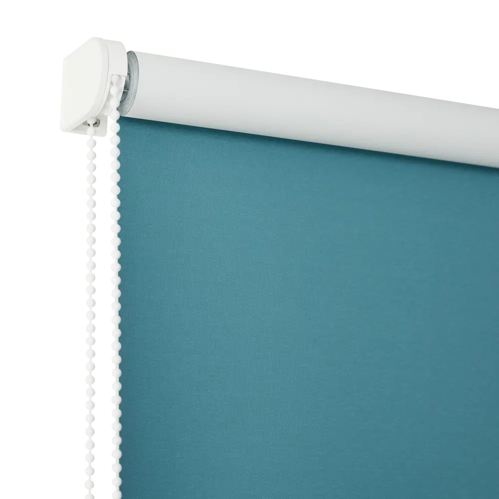 Штора рулонная блэкаут Inspire Santos 70x160 см бирюзовая Celadon 2 82668351 STLM-2116325 - Вид №2