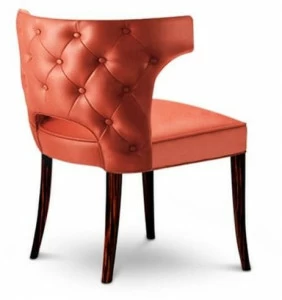 BRABBU Стул с мягкой обивкой и подлокотниками Kansas