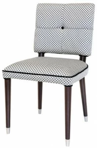 ANA ROQUE INTERIORS Стул с обивкой из ткани Luxury