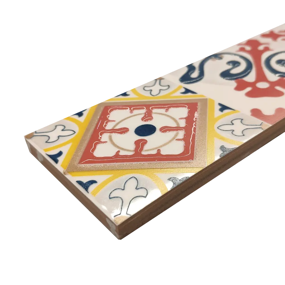 Бордюр настенный Azori «Festa Maiolica» 50.5x6.2 см разноцветный 82472926 STLM-2118044 Santreyd  - Вид №1