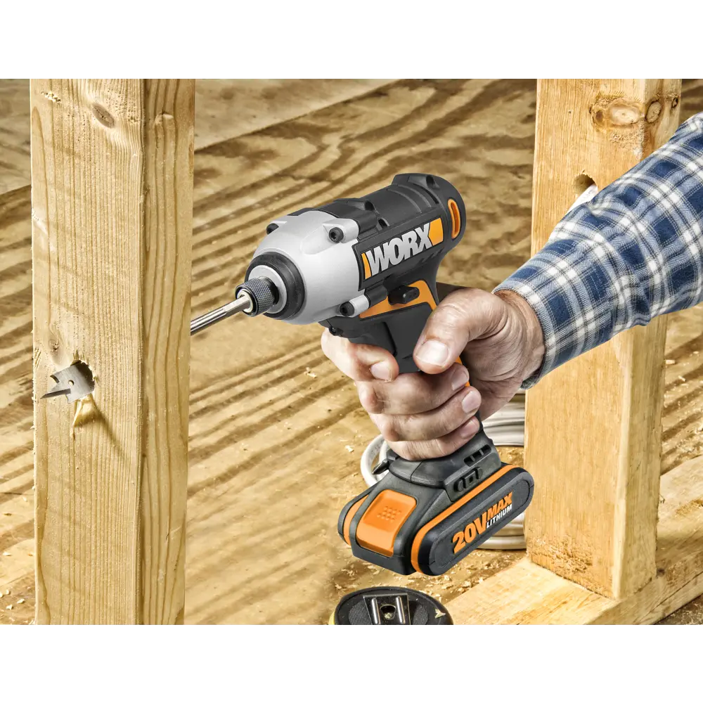 Винтовёрт аккумуляторный Worx WX290.1, 20 В Li-ion 2 Ач STLM-2048996 - Вид №8