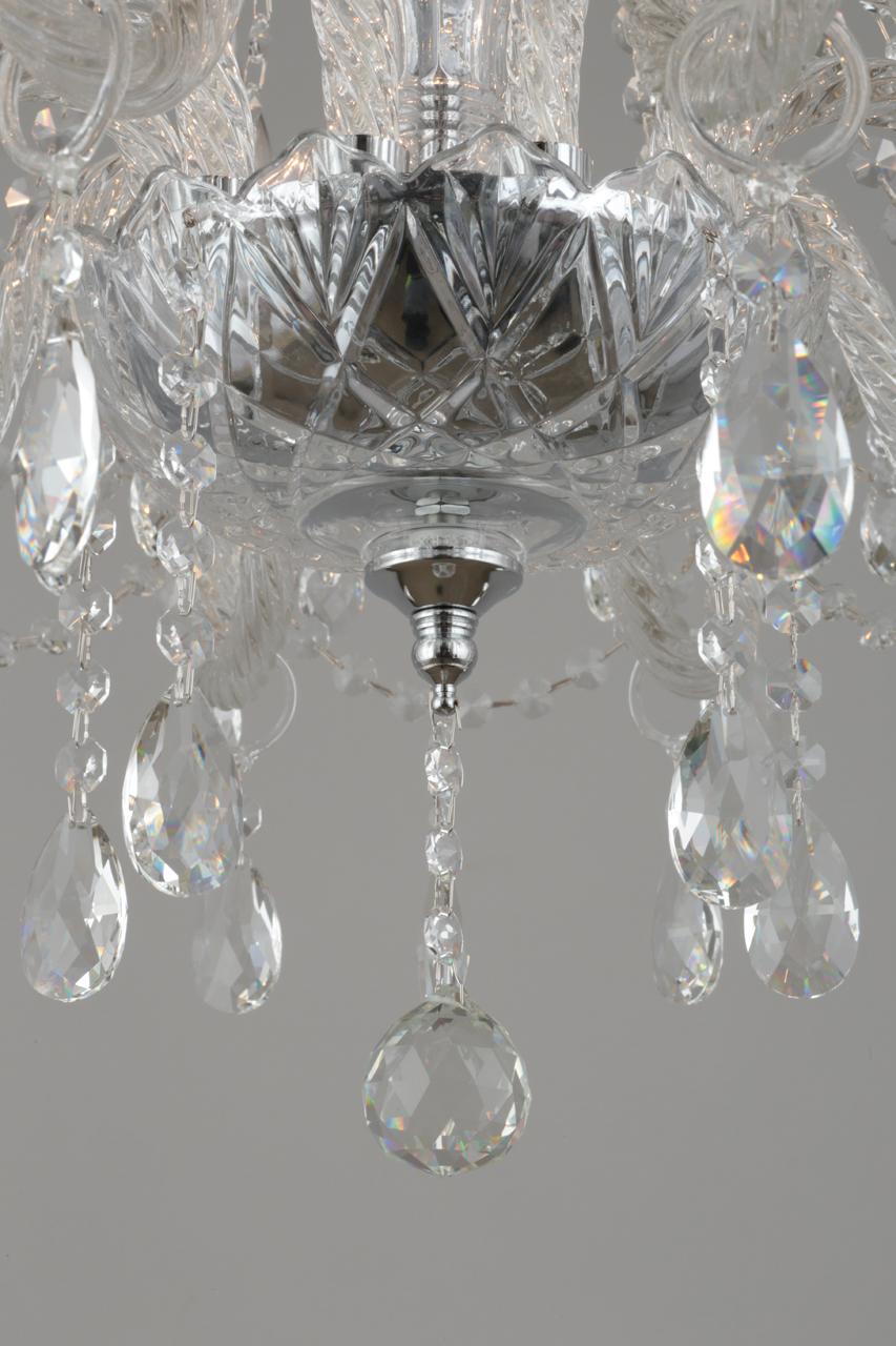 Подвесная люстра Omnilux Arona OML-89403-10 OMNILUX ДИЗАЙНЕРСКИЕ, ARONA 278908 Хром  - Вид №3