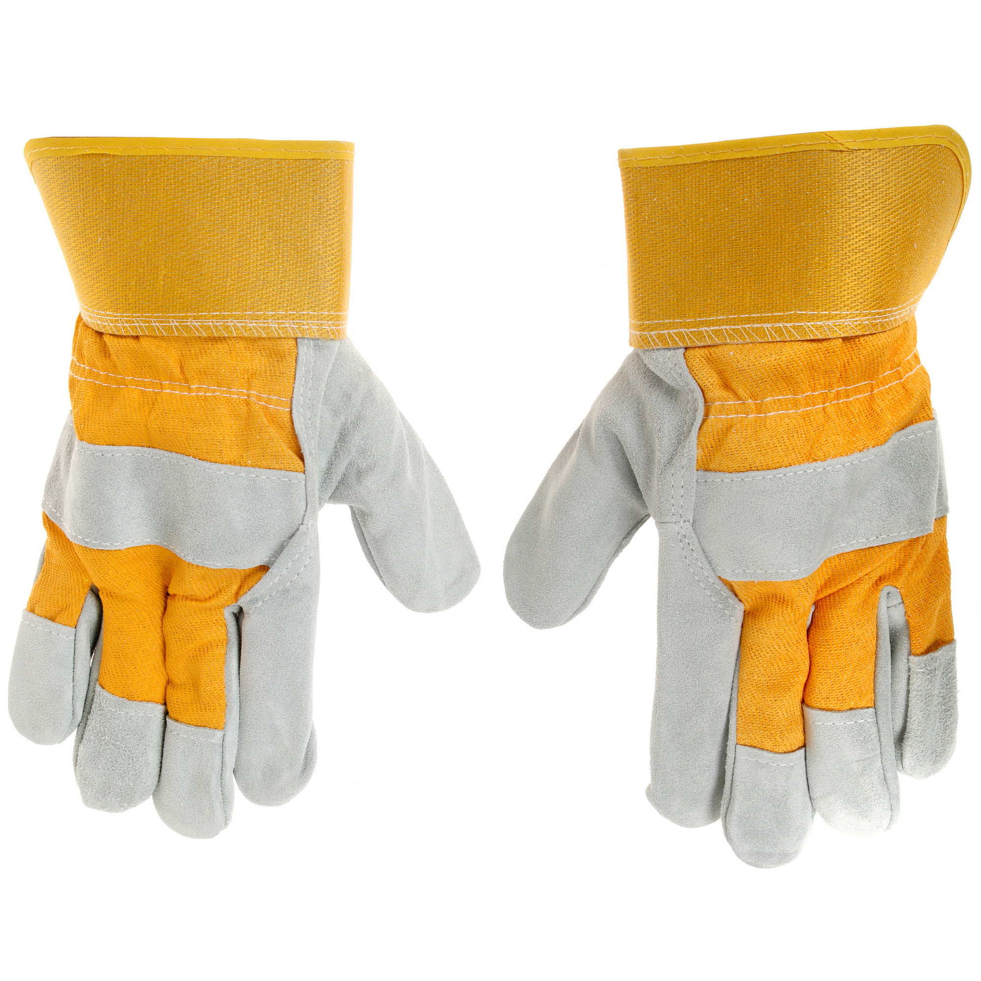 Перчатки спилковые/кожаные FinePower WGC0121 4814583 STDN-0066003