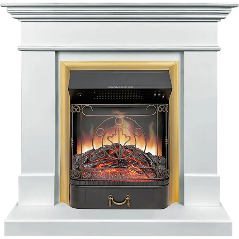 Каминокомплект Royal Flame California STD SFT разборный Majestic FX Brass 1.5 кВт STLM-2182418