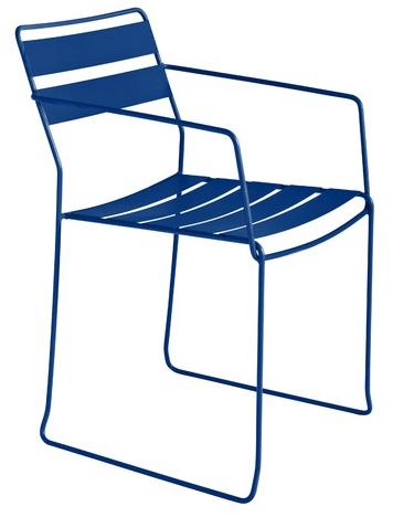 iSimar Садовый стул из стали с подлокотниками Portofino 8002 - Вид №1