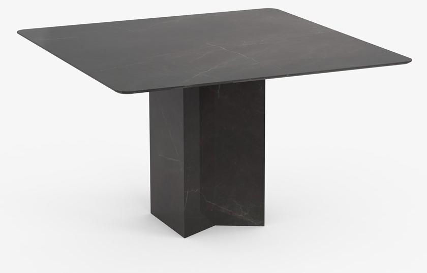 Miter Квадратный обеденный стол из керамогранита Uve sun-id-1462133 - Вид №2