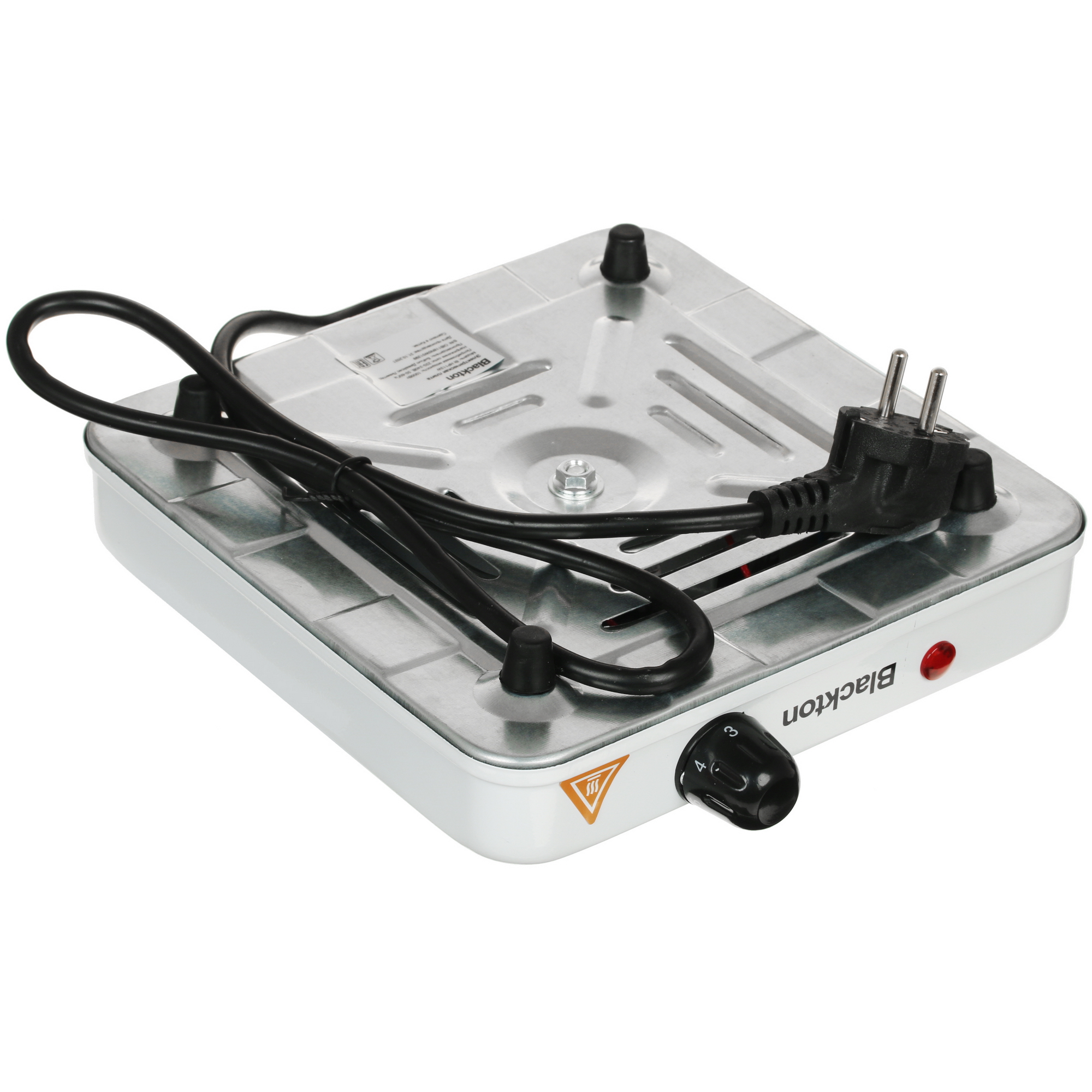 5304989 Плита компактная электрическая Blackton Bt HP113W белый STDN-0081456 - Вид №3