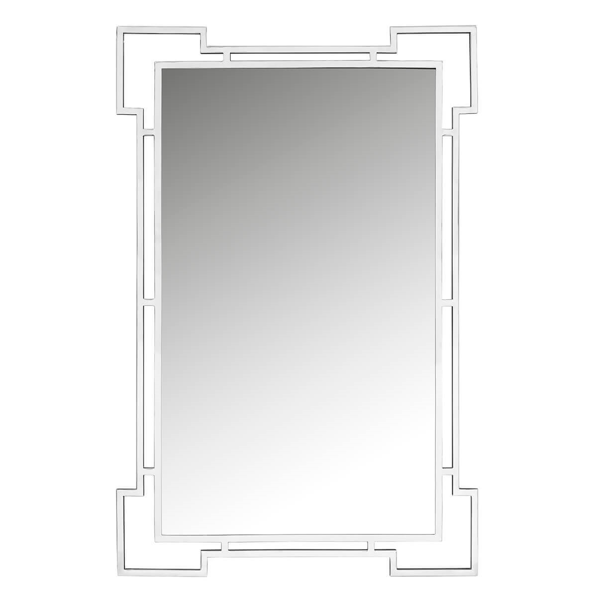 600675-02 ABHIKA ЗЕРКАЛО EDGY H160 SILVER 