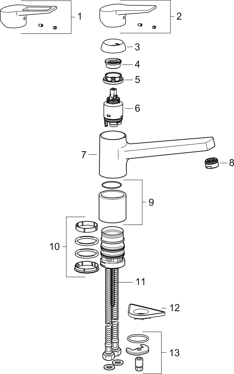 Oras 3820F Смеситель для кухни 3820F Twista Хром  - Вид №5