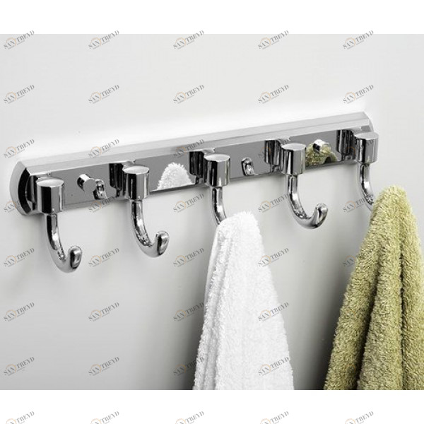 Держатель с 5-ю крючками 30 см WasserKRAFT(Германия) Oder 3075 sun-id-561281