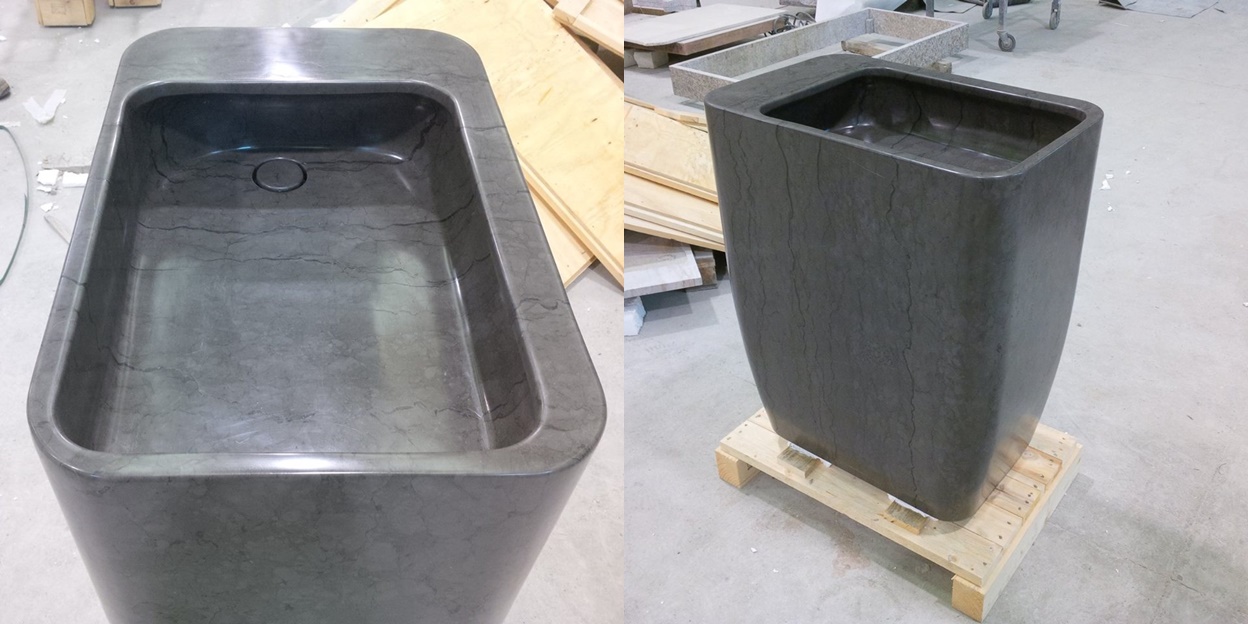 08LT1AG Накладная раковина на столешницу  прямоугольная Toscoquattro  - Вид №2