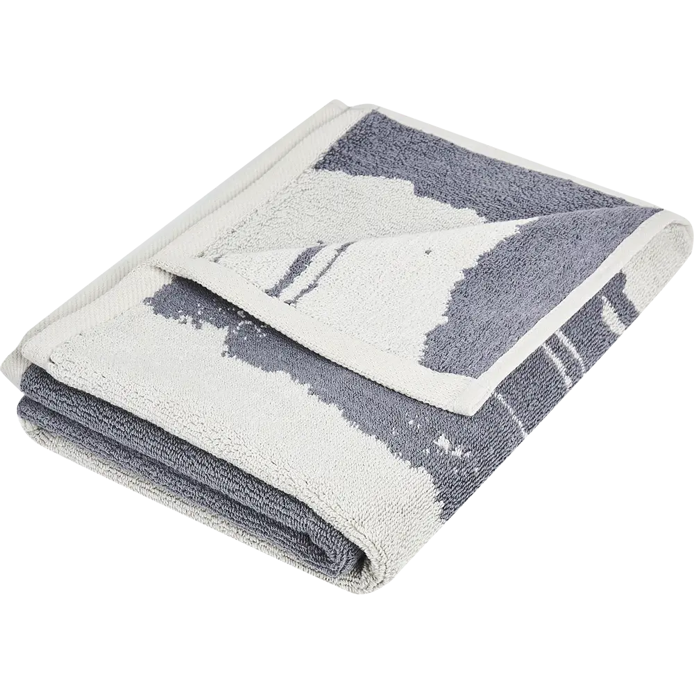 Полотенце махровое "Медео" 50x75 см цвет молочный Santreyd STLM-2176455 - Вид №2