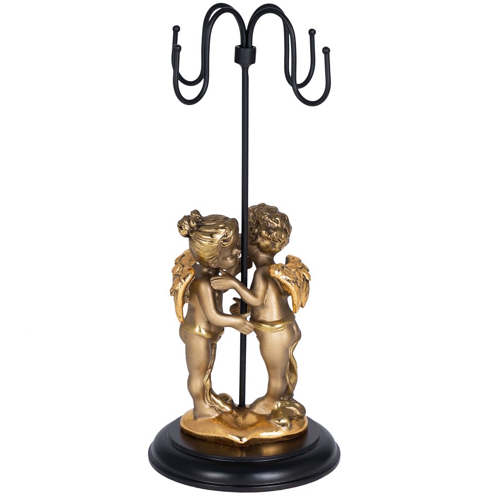 22476 Подставка для украшений Секреты двух сердец Бронза BOGACHO 4627138211649 - Вид №3