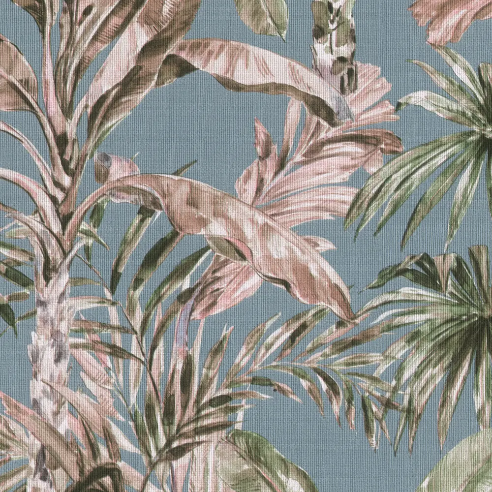 Обои флизелиновые Rasch Florent бирюзовые 1.06 м м RA819151 Florentine STLM-2197601 - Вид №1