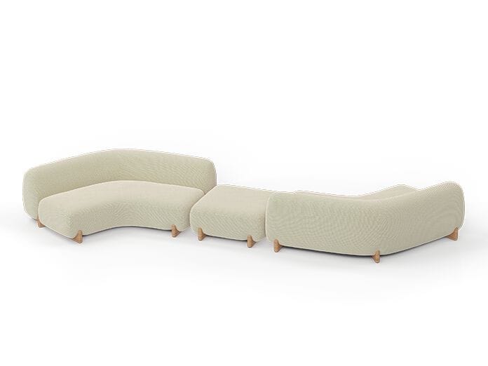 Ткань сад диван Vondom Милош ARCH-00136547