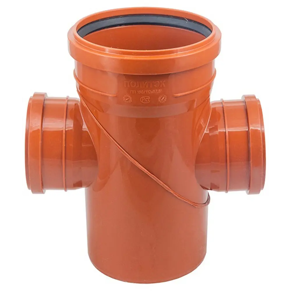 Крестовина наружная Политэк 87° 160x110 мм STLM-2097584