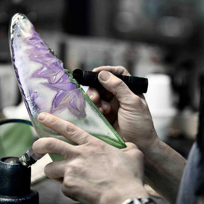 34800 Скульптура "Дельфины", коричневая / жёлтая, 430/225 мм. Maleras  - Вид №3