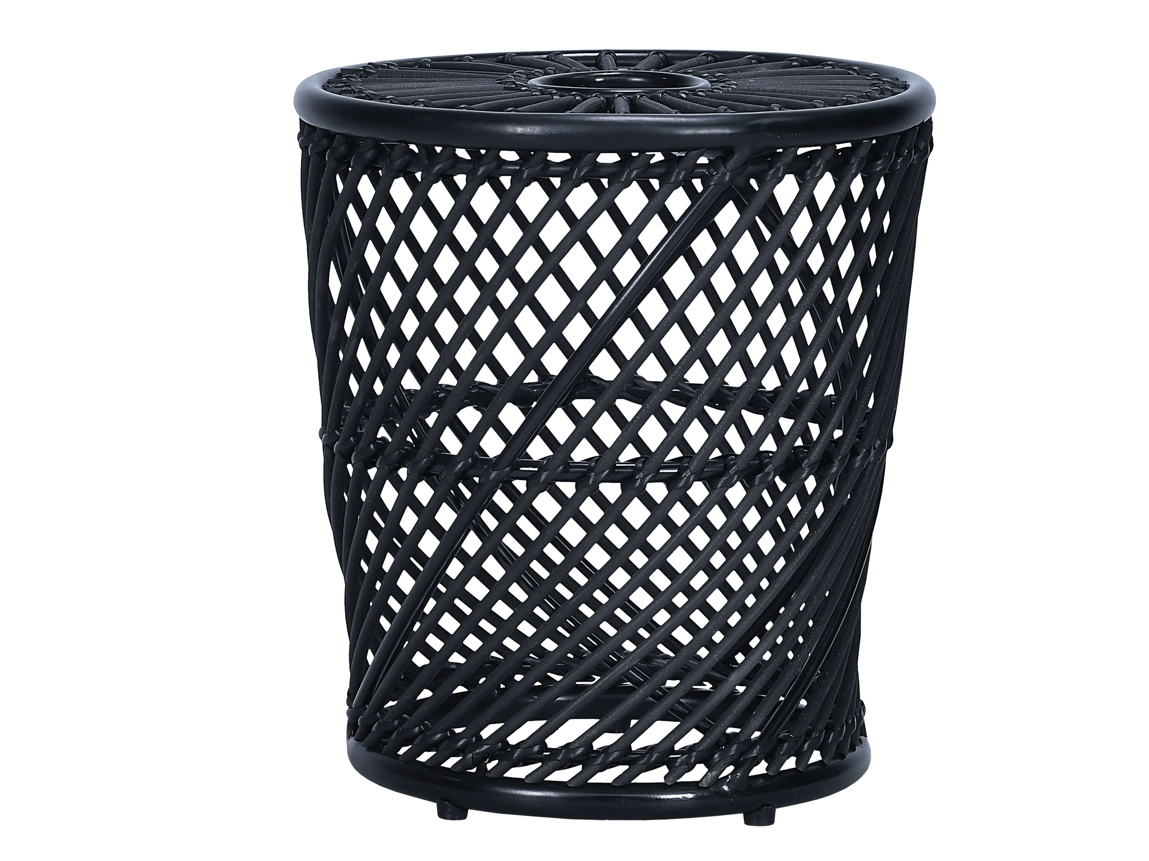 Высокий круглый садовый журнальный столик из синтетического волокна cbdesign ARCH-00120360 - Вид №9